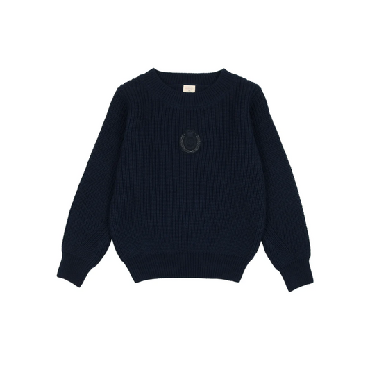 Analogie Chunky Crest Knit Sweater